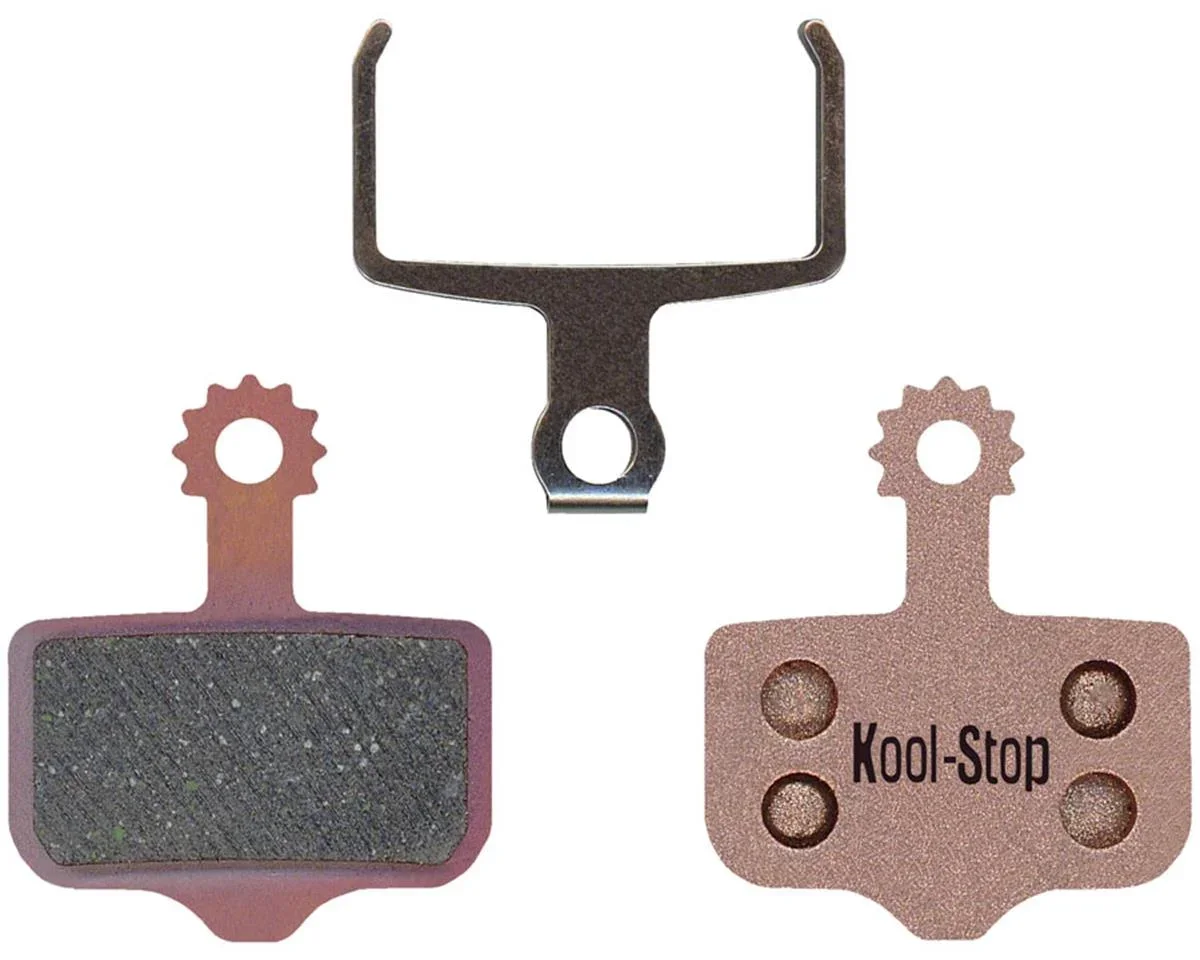 Kool Stop Disc Brake Pads (Sintered) (Copper Back) (SRAM AXS Road/Level) (1 Pair)
